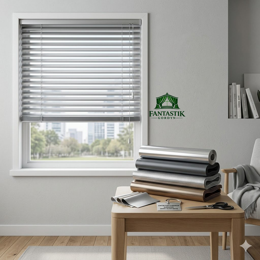gorden horizontal blind modern minimalis