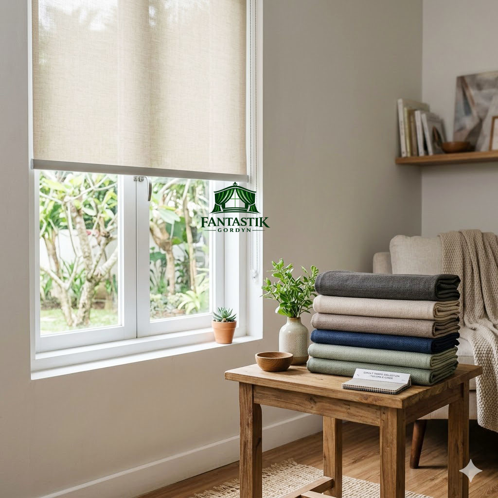 gorden roller blind minimalis modern